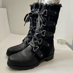 Sorel Emelie Lace Up Boot Size 7